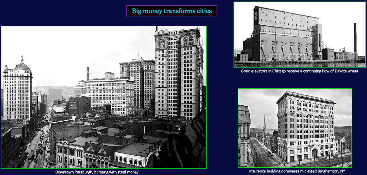 Downtown Goes Vertical, 1910